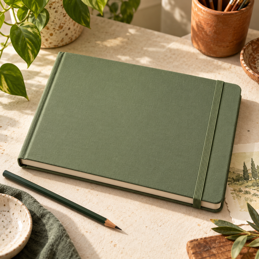 Everyday Sketchbook — AI-created illustrative product concept